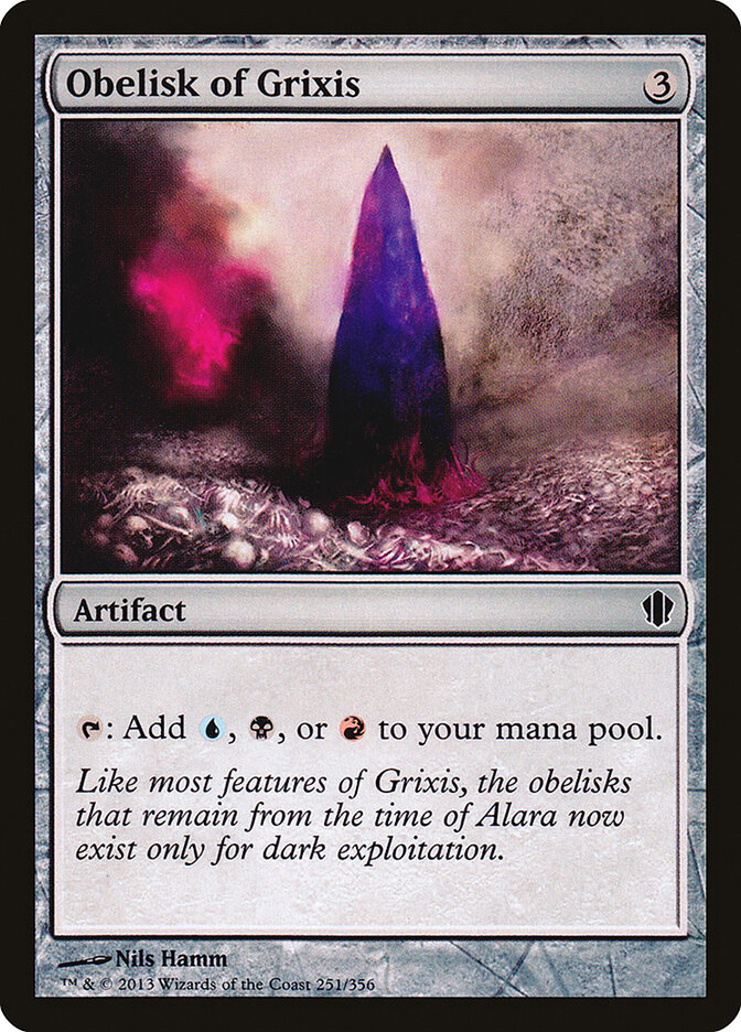 Obelisk of Grixis (251) - Commander 2013 (C13)