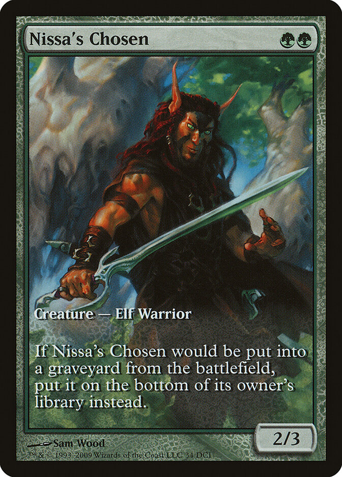 Nissa's Chosen (34) - DCI Promos (DCI)