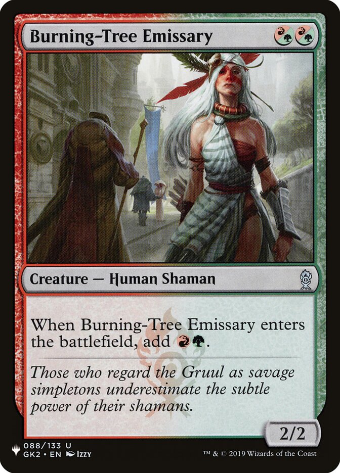 Burning-Tree Emissary (GK2-88) - The List (PLST)