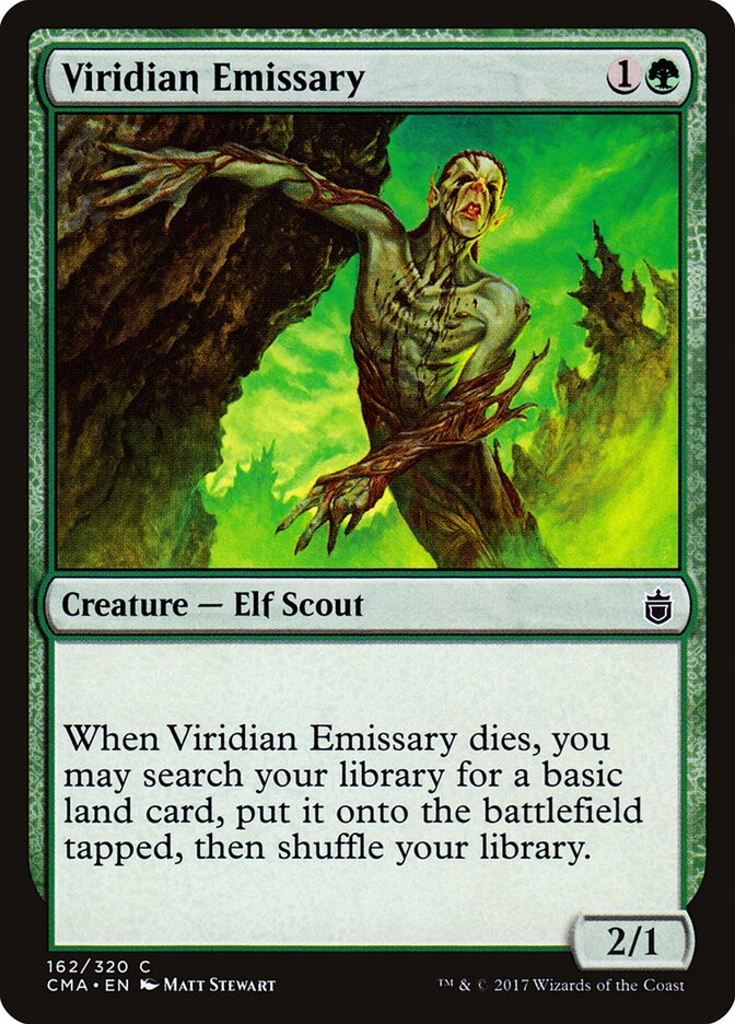 Viridian Emissary (162) - Commander Anthology (CMA)