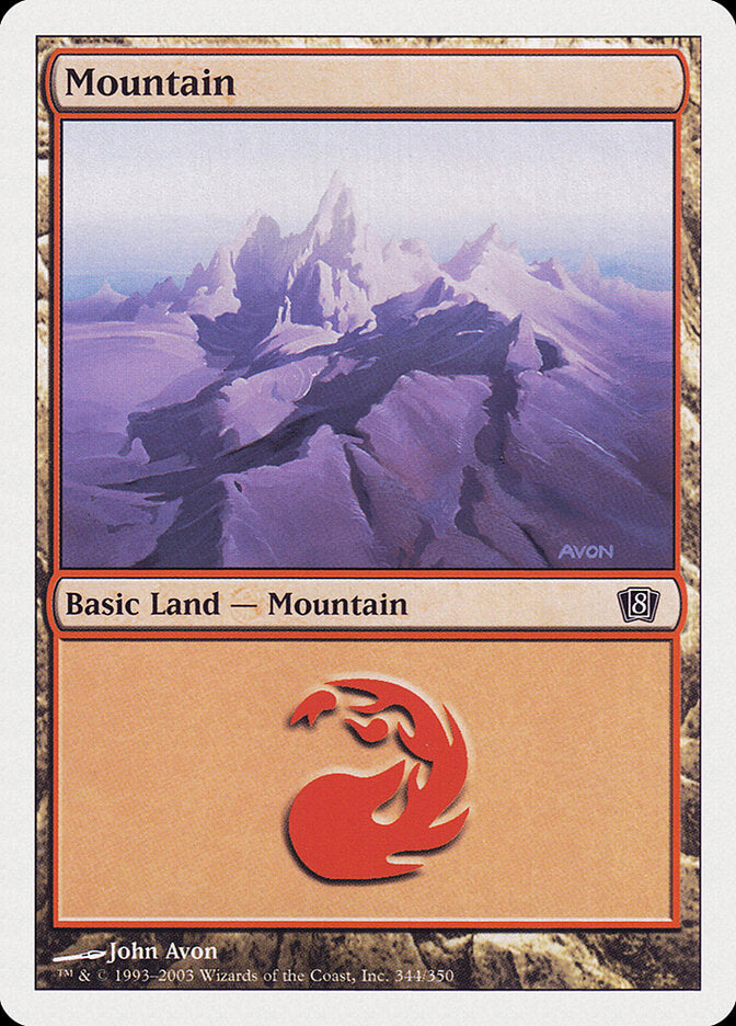 Mountain (344) - Eighth Edition (8ED)