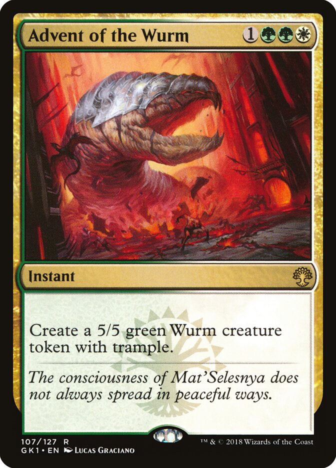 Advent of the Wurm (107) - GRN Guild Kit (GK1)