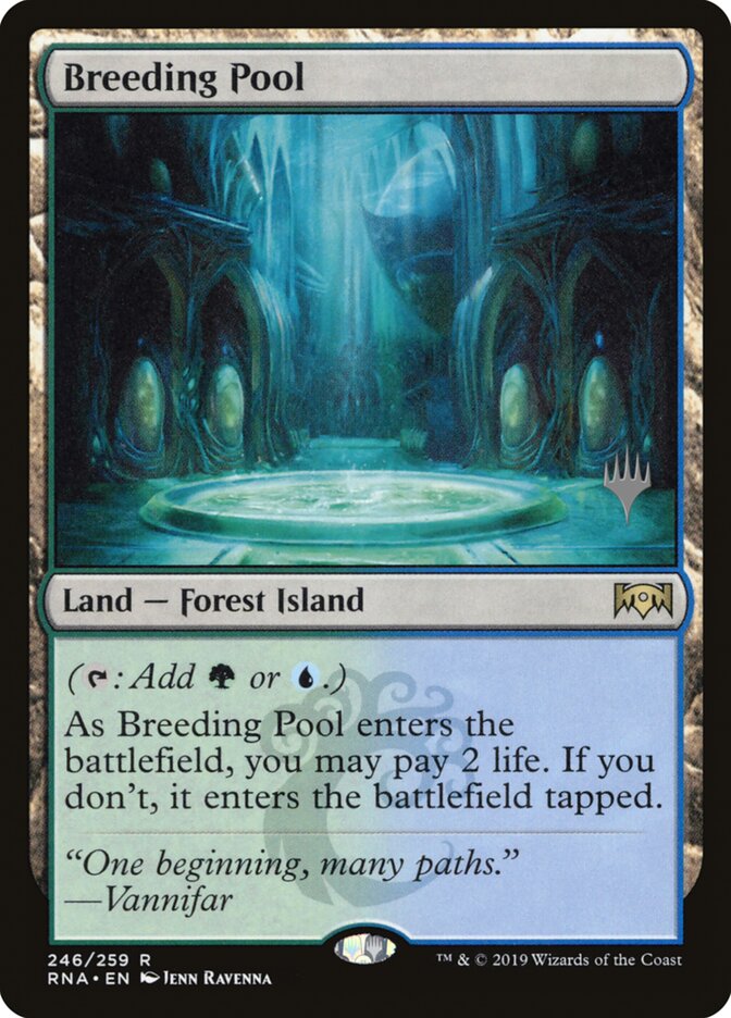 Breeding Pool (246p) - Ravnica Allegiance Promos (PRNA)