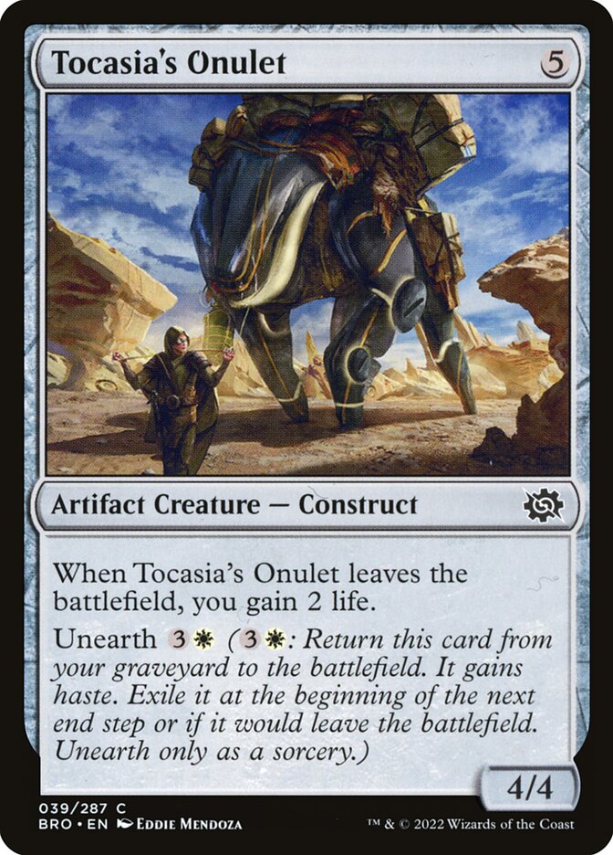 Tocasia's Onulet (39) - The Brothers' War (BRO)