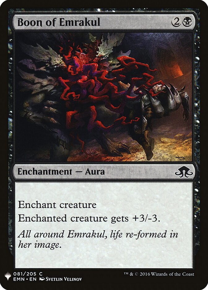 Boon of Emrakul (EMN-81) - The List (PLST)