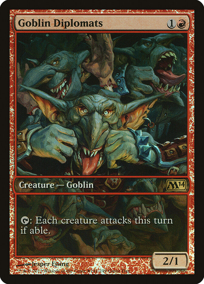 Goblin Diplomats (141★) - Magic 2014 Promos (PM14)