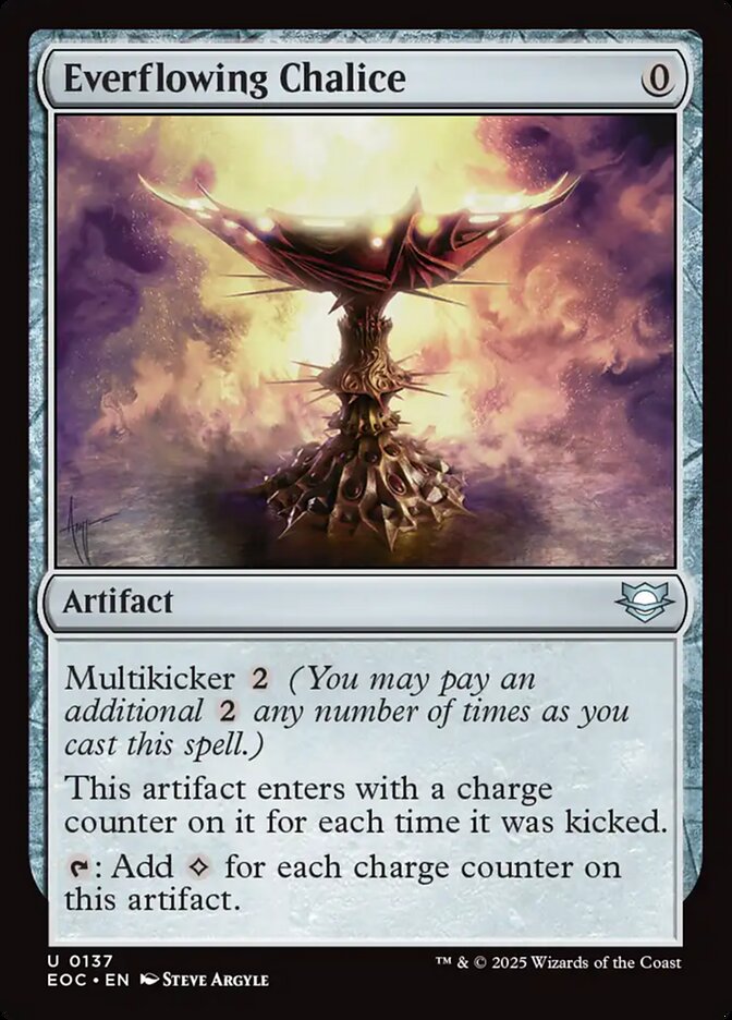 Everflowing Chalice (137) - Edge of Eternities Commander (EOC)