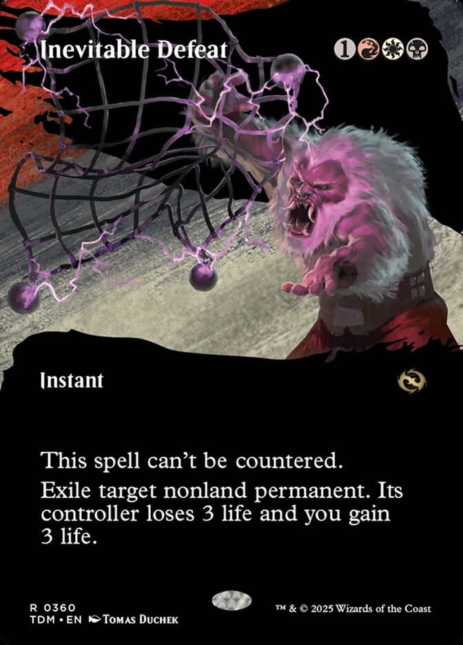 Inevitable Defeat (360) - Tarkir: Dragonstorm (TDM)