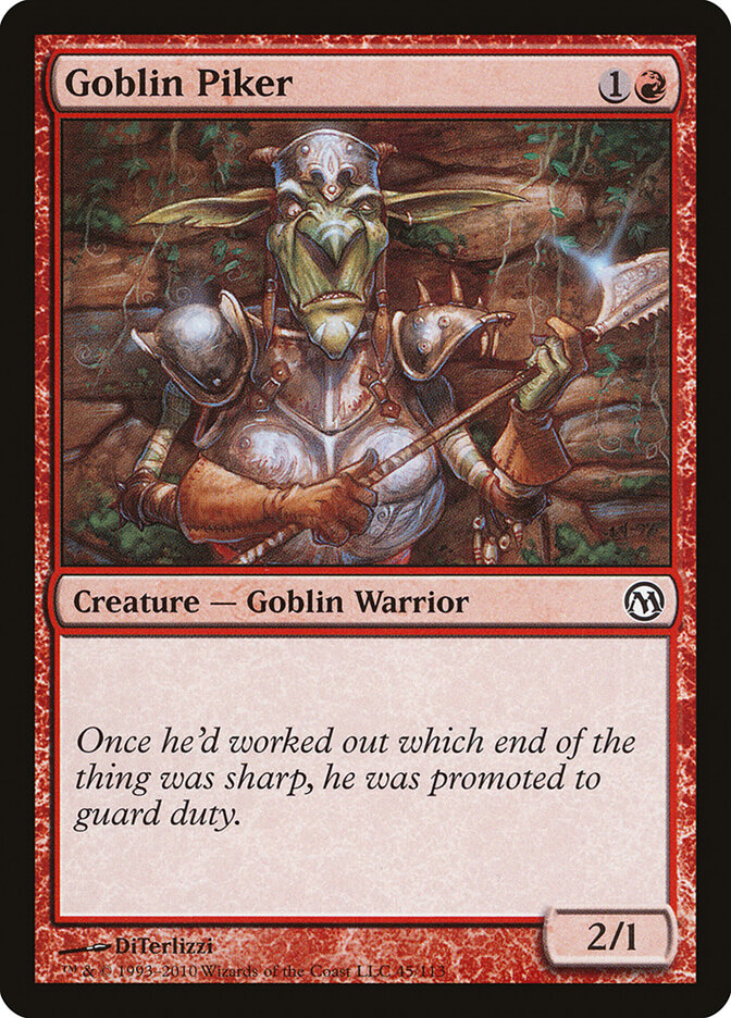 Goblin Piker (45) - Duels of the Planeswalkers (DPA)