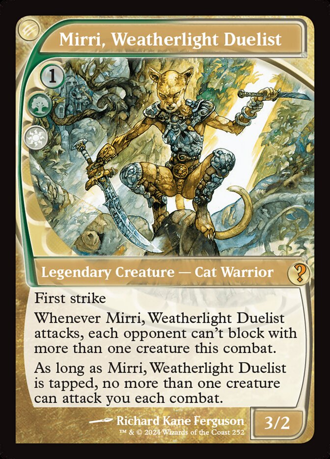 Mirri, Weatherlight Duelist (252) - Mystery Booster 2 (MB2)