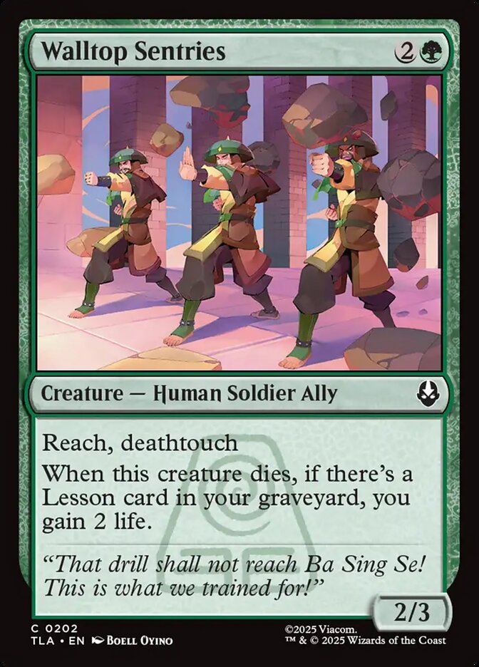 Walltop Sentries (202) - Avatar: The Last Airbender (TLA)
