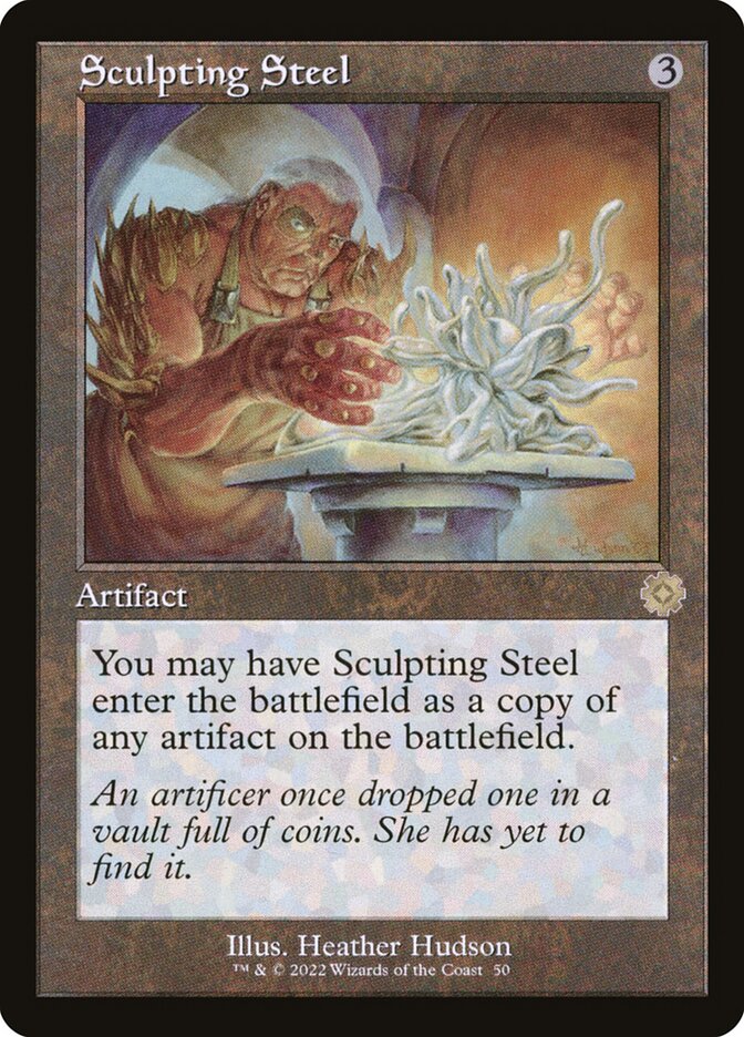 Sculpting Steel (50) - The Brothers' War Retro Artifacts (BRR)