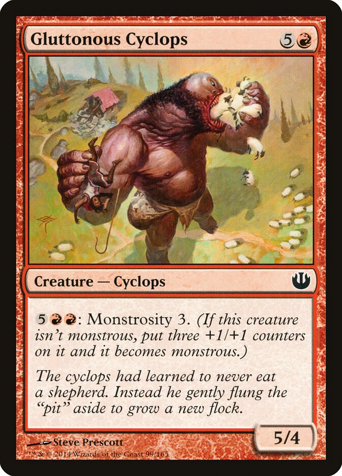Gluttonous Cyclops (99) - Journey into Nyx (JOU)