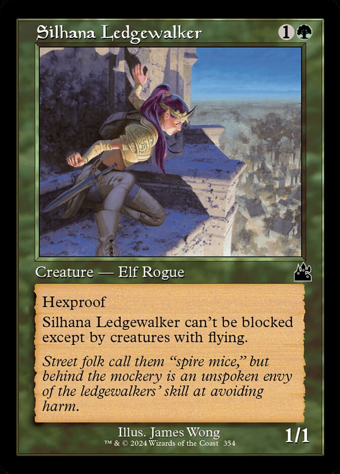 Silhana Ledgewalker (354) - Ravnica Remastered (RVR)