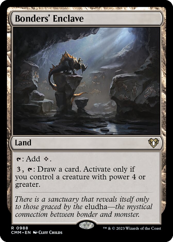 Bonders' Enclave (988) - Commander Masters (CMM)