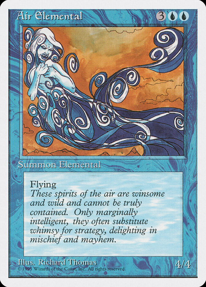 Air Elemental (59) - Fourth Edition (4ED)