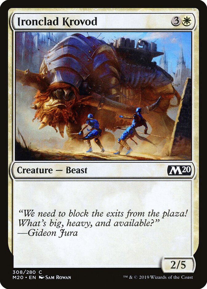 Ironclad Krovod (308) - Core Set 2020 (M20)