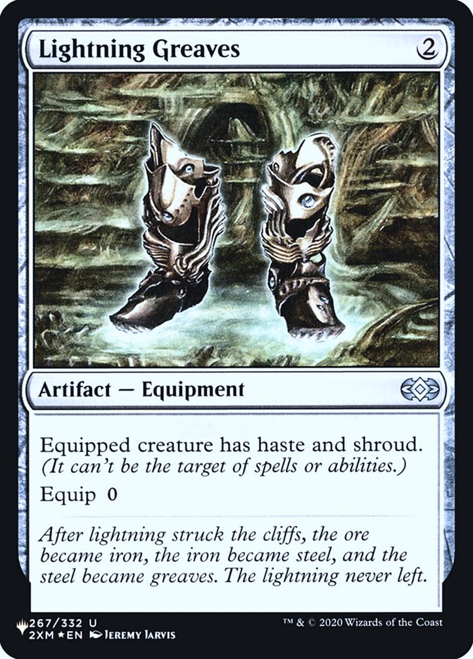 Lightning Greaves (2XM-267) - The List (PLST)