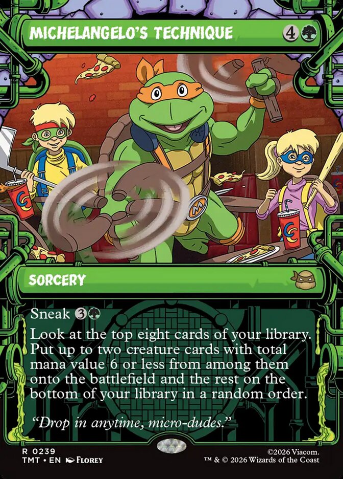 Michelangelo's Technique (239) - Teenage Mutant Ninja Turtles (TMT)