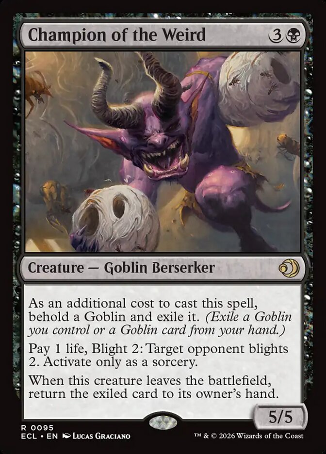 Champion of the Weird (95) - Lorwyn Eclipsed (ECL)