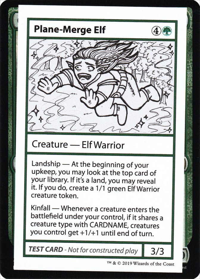 Plane-Merge Elf (83) - Mystery Booster Playtest Cards 2021 (CMB2)