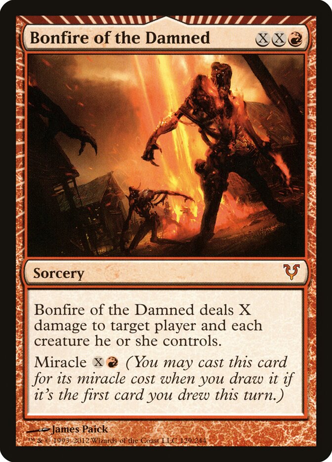 Bonfire of the Damned (129) - Avacyn Restored (AVR)