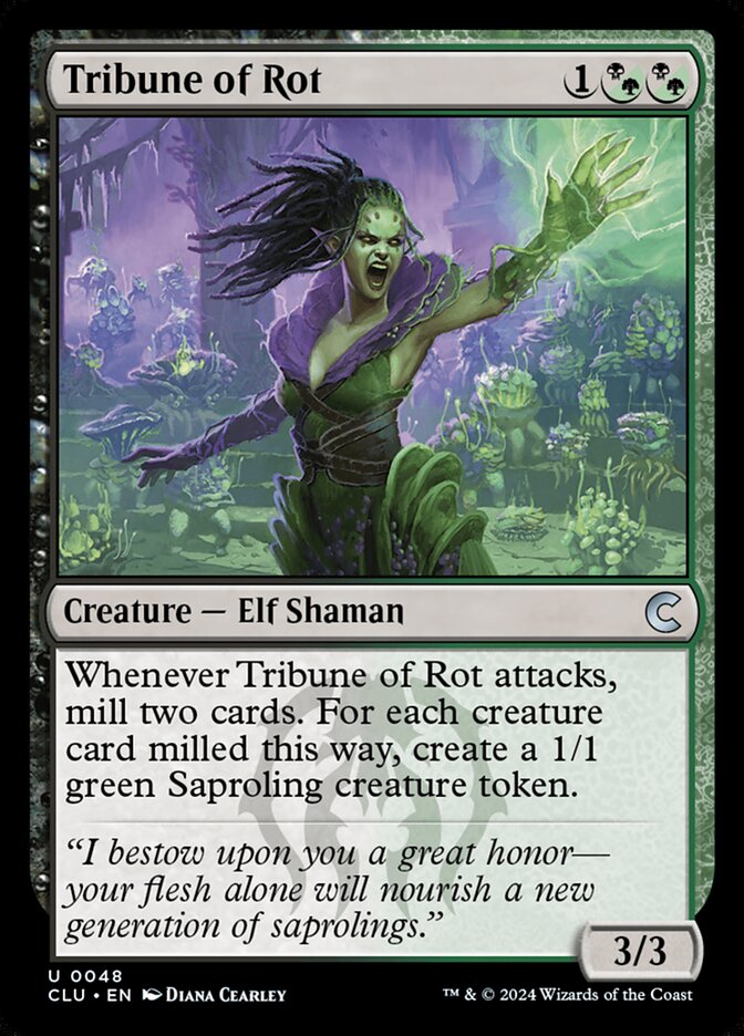 Tribune of Rot (48) - Ravnica: Clue Edition (CLU)