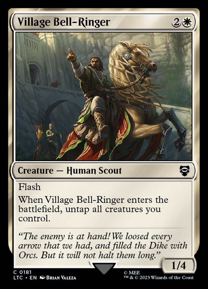 Village Bell-Ringer (181) - Tales of Middle-earth Commander (LTC)