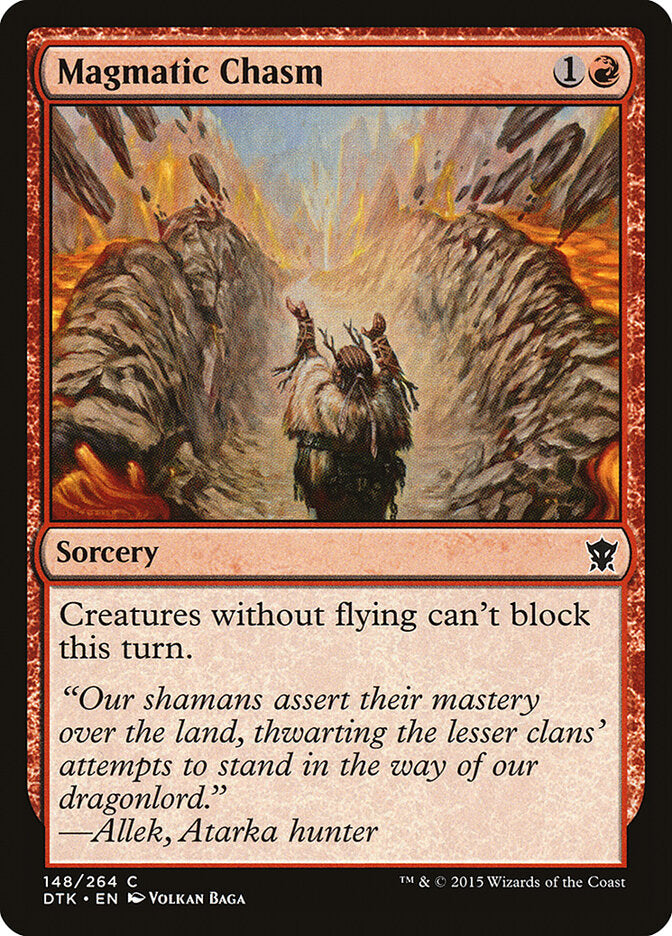 Magmatic Chasm (148) - Dragons of Tarkir (DTK)