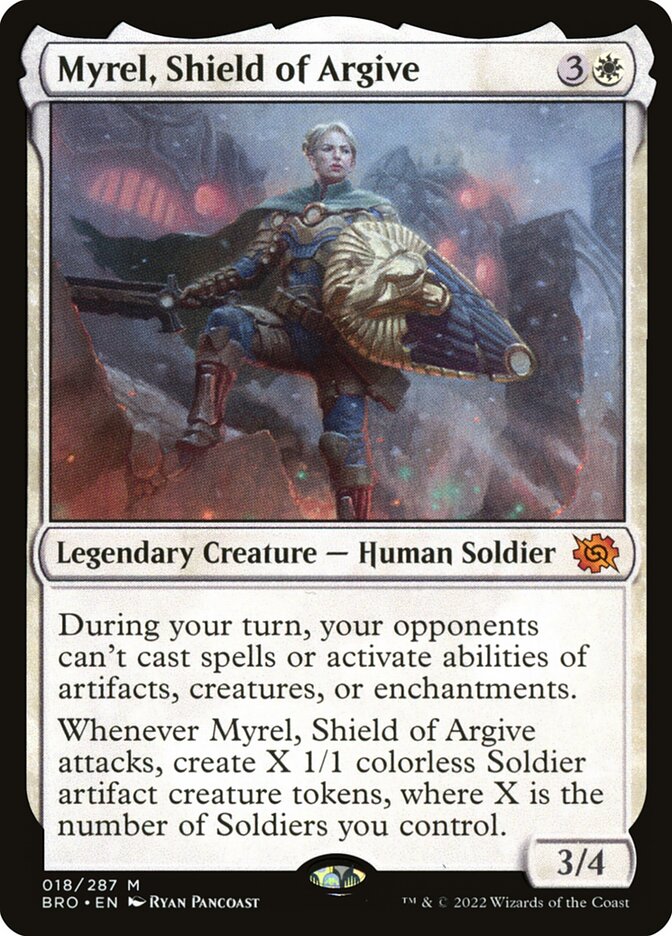 Myrel, Shield of Argive (18) - The Brothers' War (BRO)