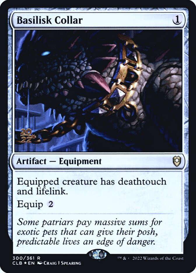 Basilisk Collar (300s) - Battle for Baldur's Gate Promos (PCLB)
