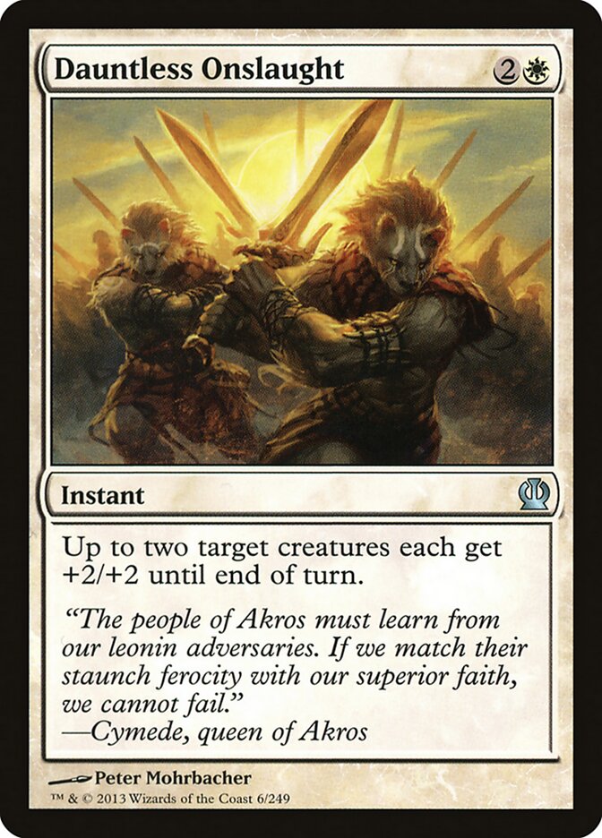 Dauntless Onslaught (6) - Theros (THS)