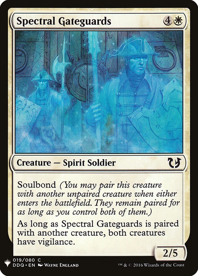 Spectral Gateguards (DDQ-19) - The List (PLST)