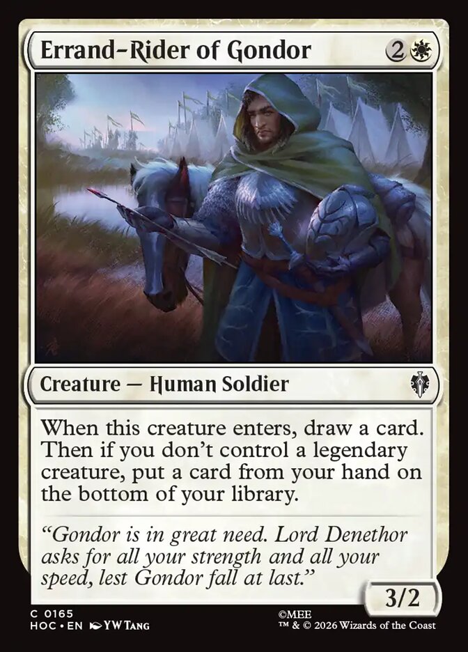 Errand-Rider of Gondor (165) - The Hobbit Eternal (HOC)