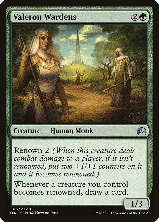 Valeron Wardens (203) - Magic Origins (ORI)