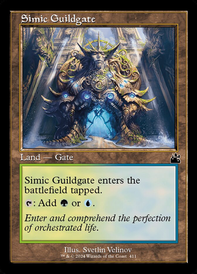 Simic Guildgate (411) - Ravnica Remastered (RVR)