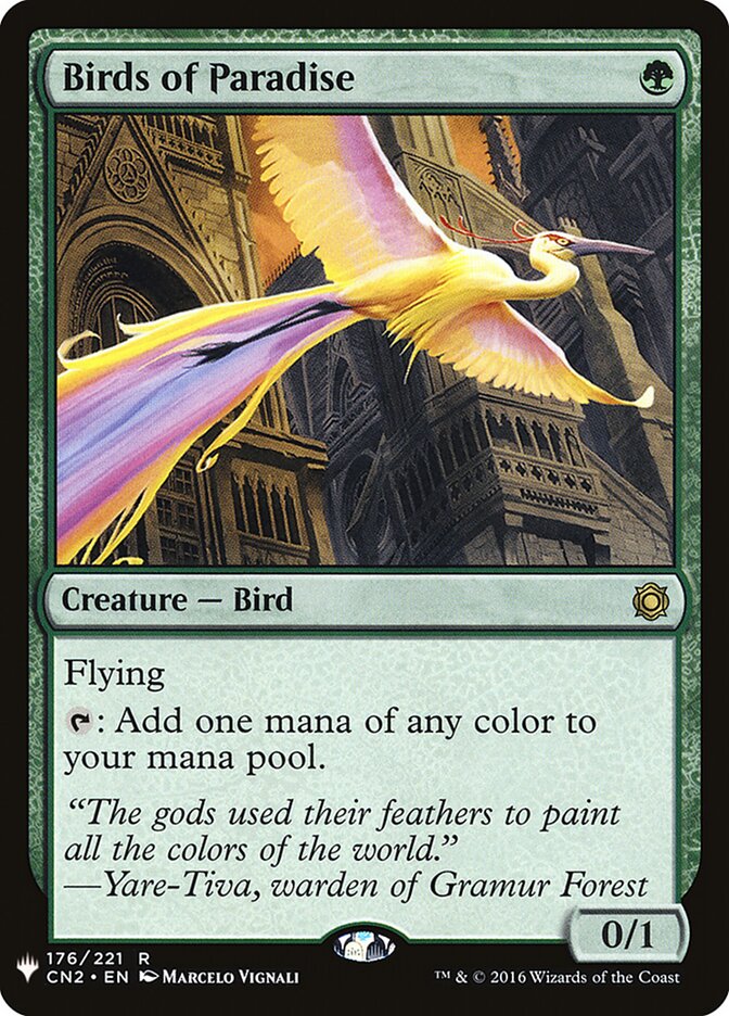 Birds of Paradise (CN2-176) - The List (PLST)