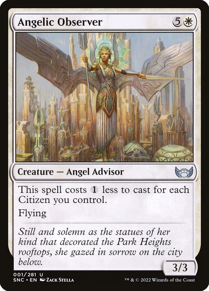 Angelic Observer (1) - Streets of New Capenna (SNC)