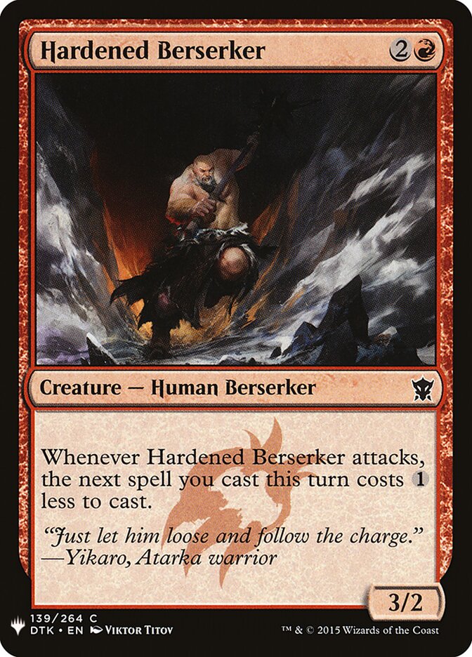 Hardened Berserker (DTK-139) - The List (PLST)