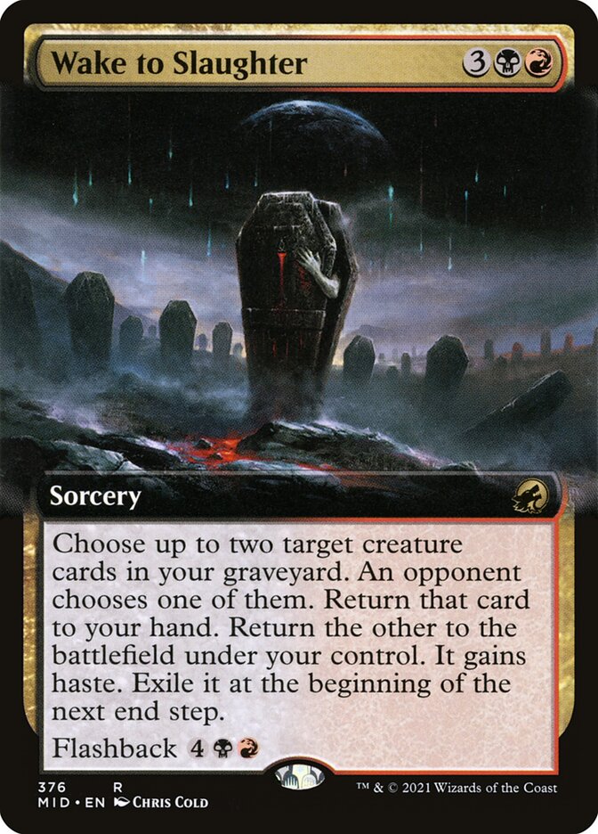 Wake to Slaughter (376) - Innistrad: Midnight Hunt (MID)