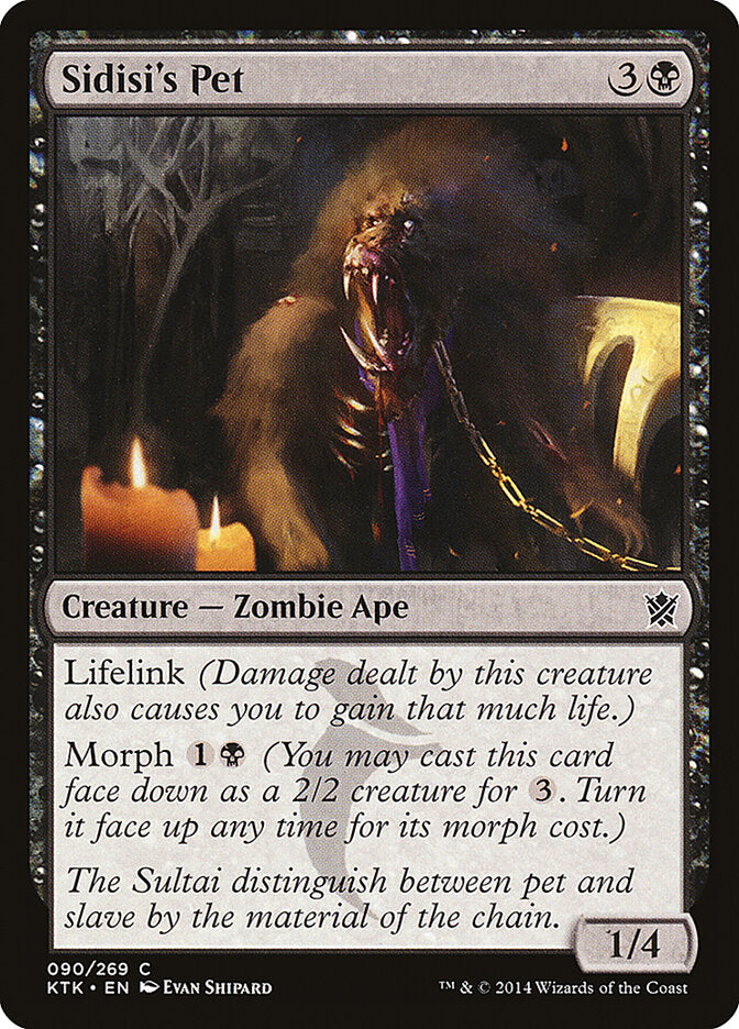 Sidisi's Pet (90) - Khans of Tarkir (KTK)