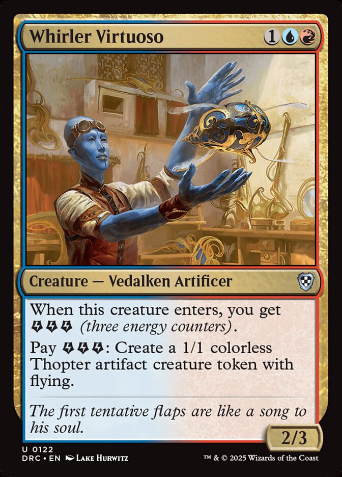 Whirler Virtuoso - Aetherdrift Commander (DRC)