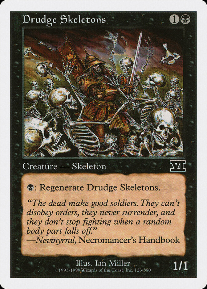 Drudge Skeletons (123) - Classic Sixth Edition (6ED)