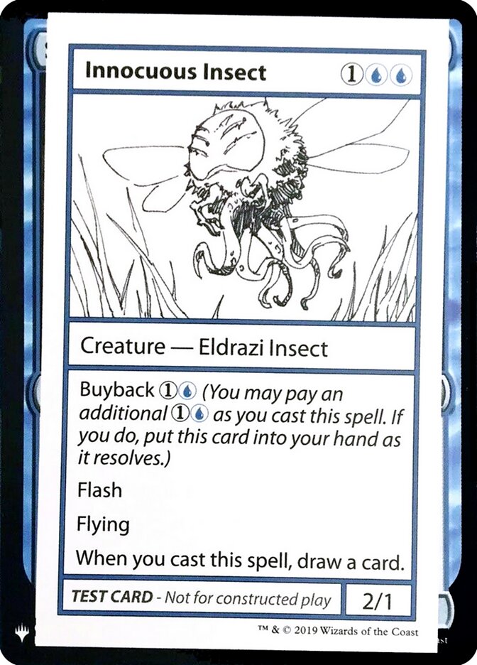Innocuous Insect (23) - Mystery Booster Playtest Cards 2019 (CMB1)