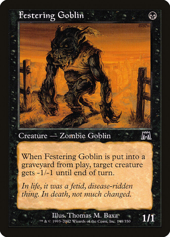 Festering Goblin (148) - Onslaught (ONS)