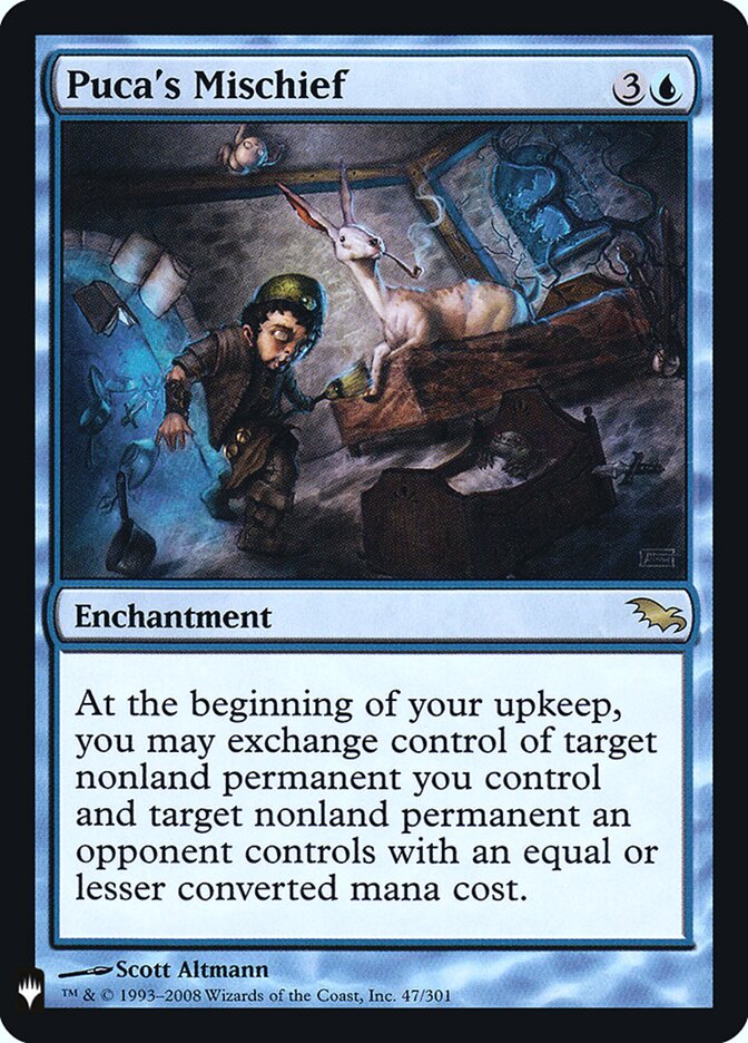 Puca's Mischief (SHM-47) - The List (PLST)