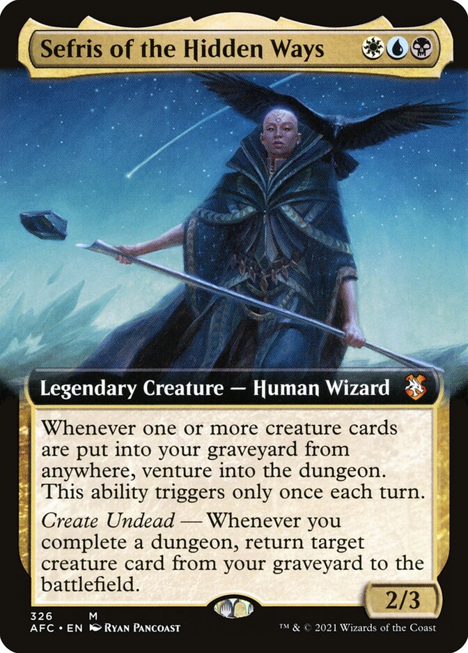 Sefris of the Hidden Ways (326) - Forgotten Realms Commander (AFC)