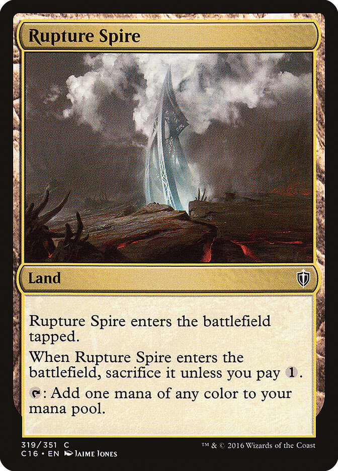 Rupture Spire (319) - Commander 2016 (C16)