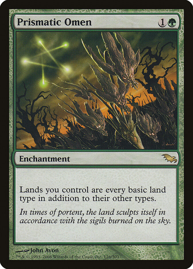 Prismatic Omen (126) - Shadowmoor (SHM)