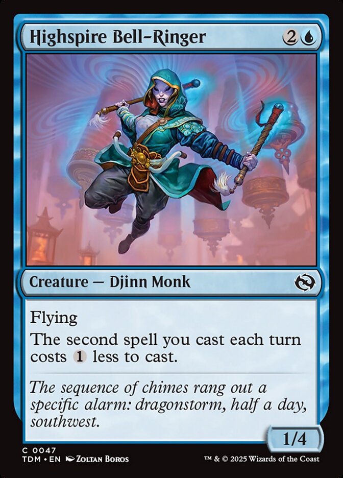 Highspire Bell-Ringer (47) - Tarkir: Dragonstorm (TDM)